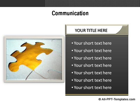 Market Evaluation Communication text boxes