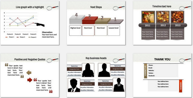 PowerPoint Evaluating Risk Charts 3
