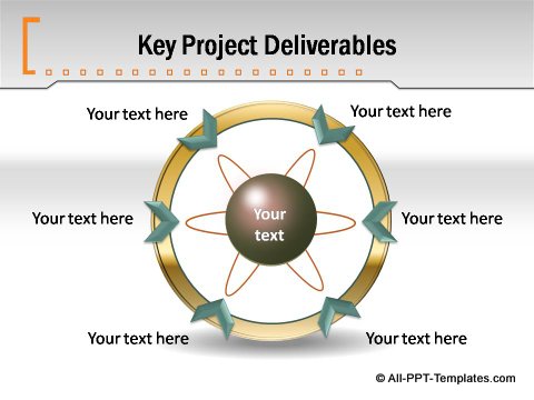 Pptx Formal Report  Circular Arrow Chart