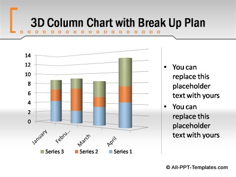 Pptx Formal Report  column chart