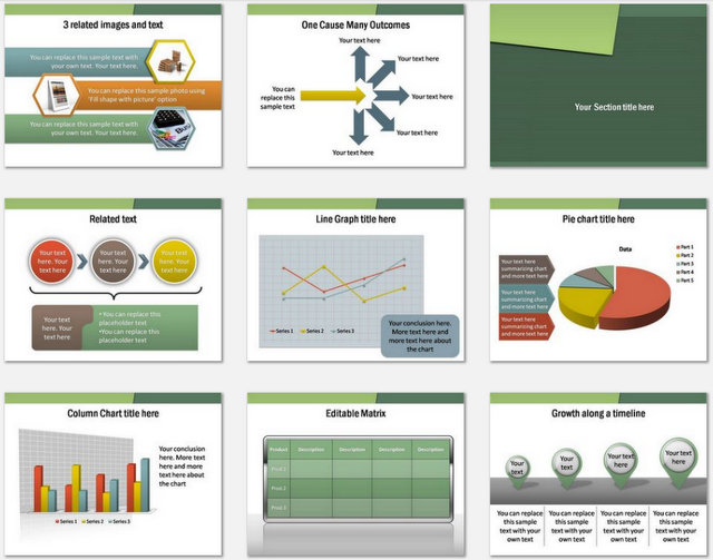 Fresh Ideas Pptx Charts 2