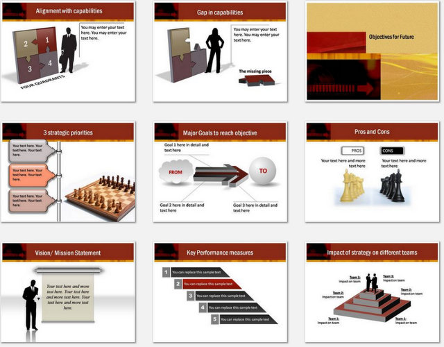 PowerPoint Group Meeting Charts 02