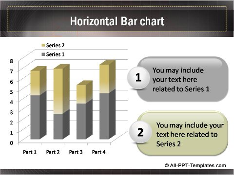 Business Growth Horizontal Bar Chart