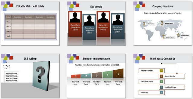 PowerPoint Handshake Charts 03