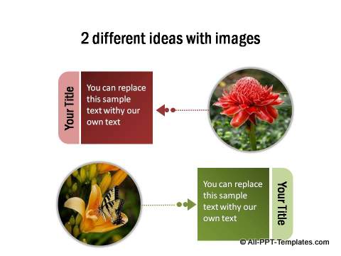 2 different ideas with images