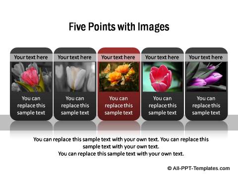 PowerPoint Images with Text as Placeholder