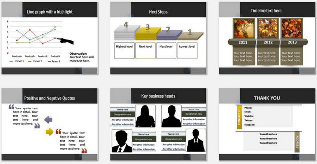 PowerPoint Legal Consulting Charts 3