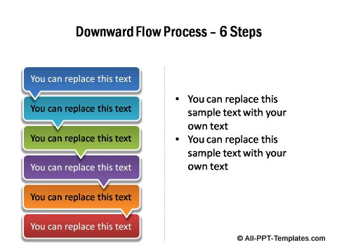 6 step download flow linear process.