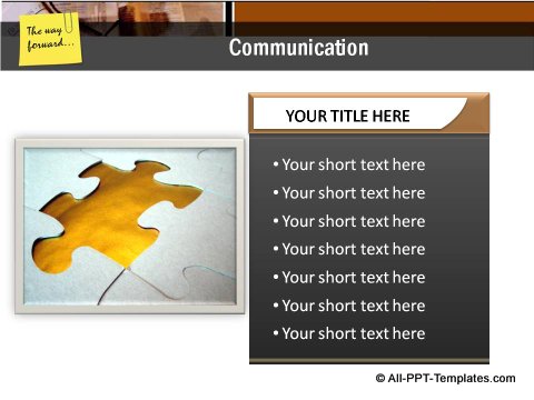 Market Condition Communication text boxes