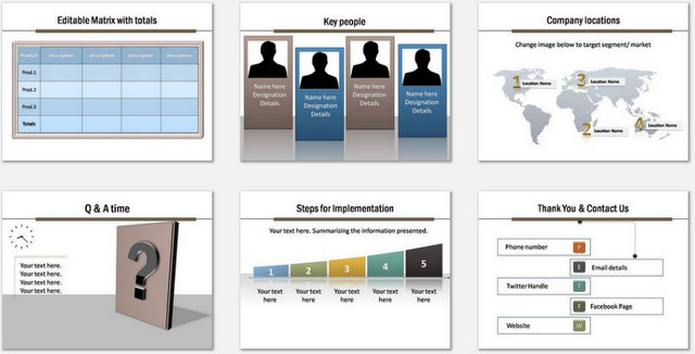 PowerPoint On Field Team Charts 03