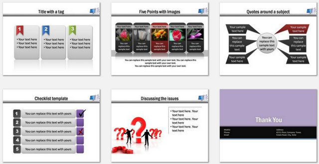 Online Education Pptx Charts 3