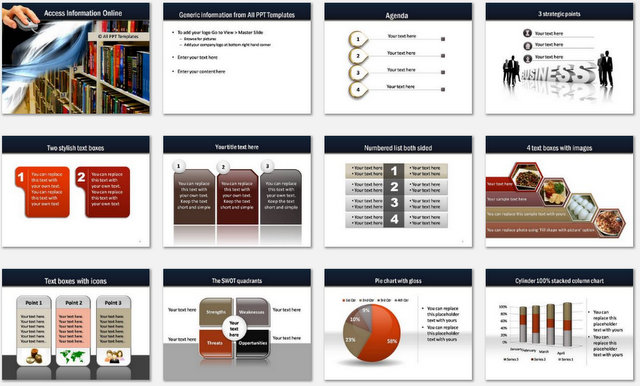 PowerPoint Online Library Charts 1