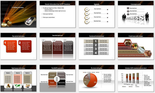 PowerPoint Online Trading Charts 1