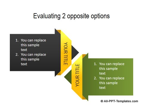 PowerPoint Comparison Directions