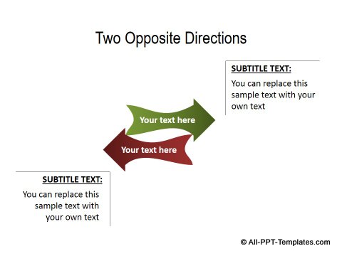 PowerPoint Opposite Directions Template 08