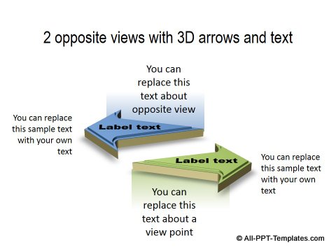 PowerPoint Opposite Directions Template 09