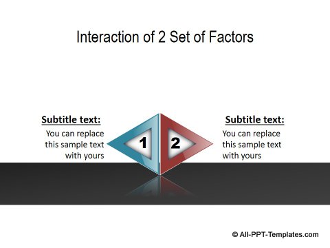 PowerPoint Opposite Directions Template 17