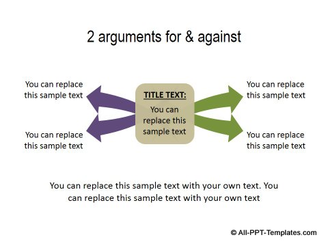 PowerPoint Opposite Directions Template 18