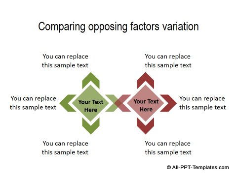 PowerPoint Opposite Directions Template 30