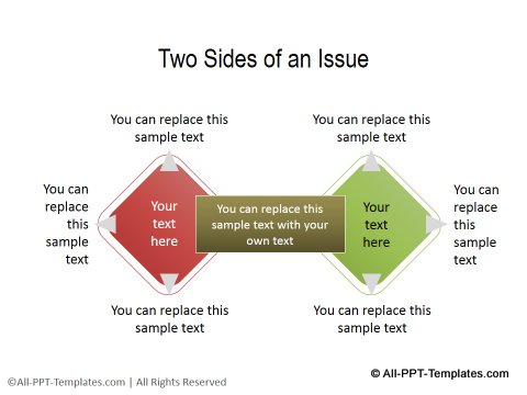PowerPoint Opposite Directions Template 33