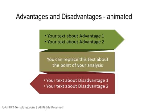 PowerPoint Opposite Directions Template 34