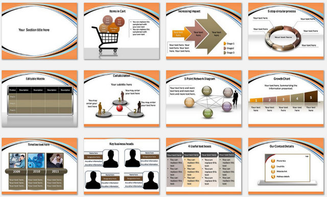 PowerPoint Social Charts 2