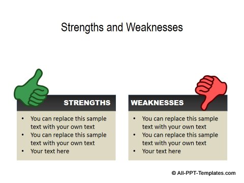 PowerPoint Positive Negative Comparisons 23