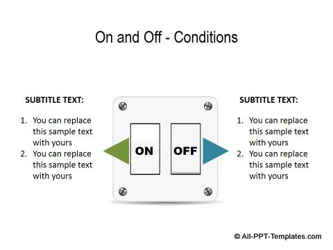 PowerPoint Positive Negative Comparisons 24