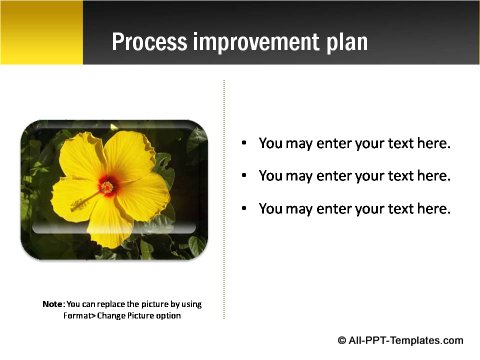 Pptx Project Blueprint slide text