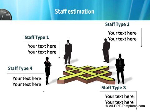 Pptx Project Speed Report PowerPoint chart