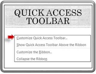 Quick Access Toolbar