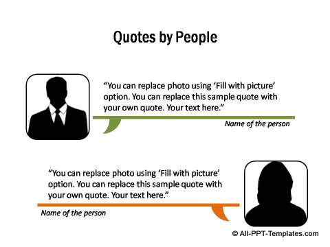 Detailed quotes made by 2 different people