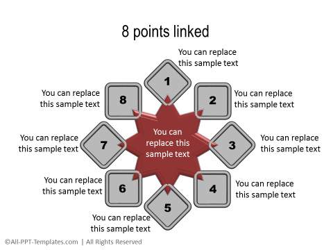 PowerPoint Relationship Diagram 43