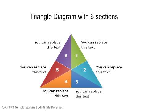 Triangle Diagram with 6 Sides