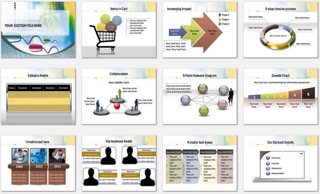 PowerPoint Software Code Charts 2