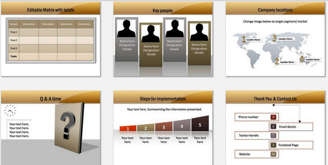 PowerPoint Team Energy Charts 03