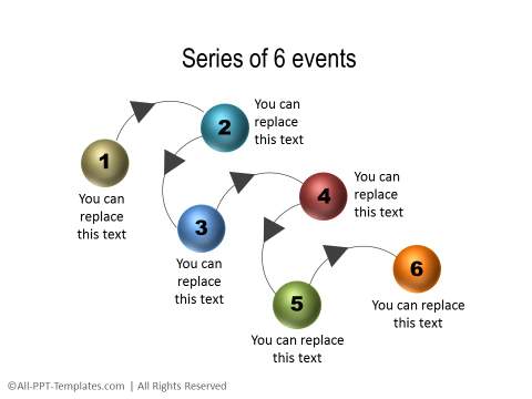 PowerPoint Linear Timeline 04