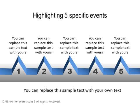 PowerPoint Linear Timeline 10