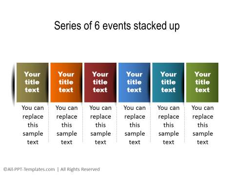 PowerPoint Linear Timeline 15