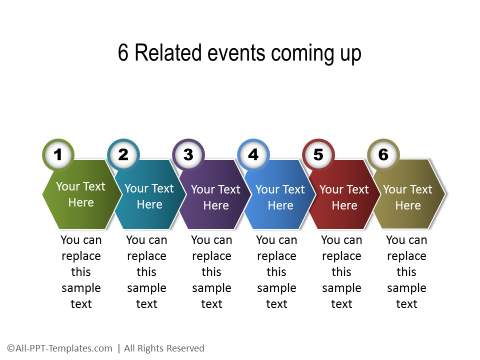 PowerPoint Linear Timeline 16