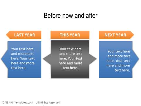 PowerPoint Linear Timeline 24