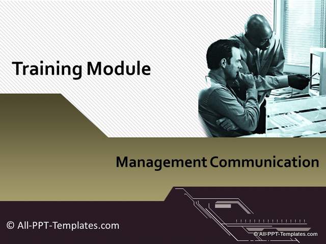 PowerPoint Training Title Slide : After