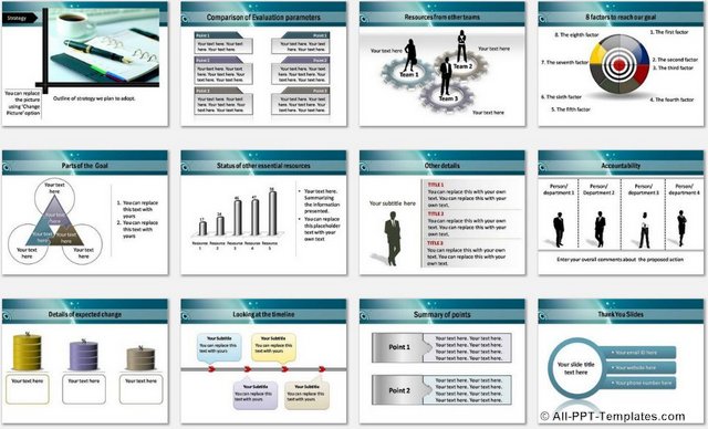 PowerPoint Achieving Target Templates 2