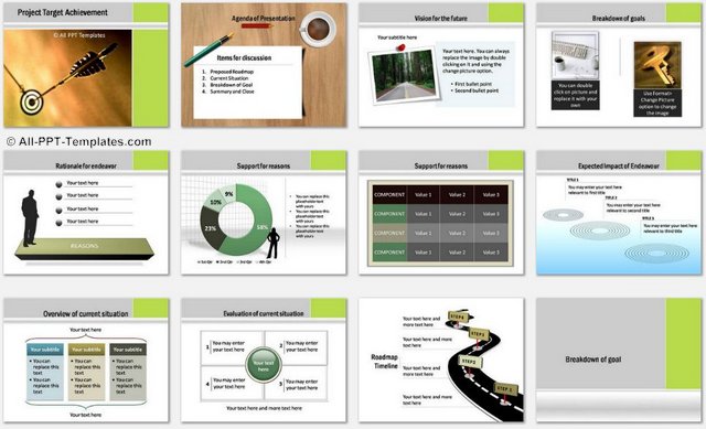 PowerPoint On Target Charts 1