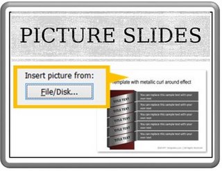 Presentation into Picture Slides