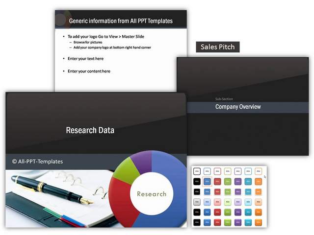 Research Data PowerPoint Theme