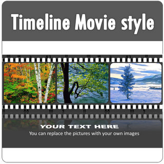 PowerPoint Timeline Movie Style