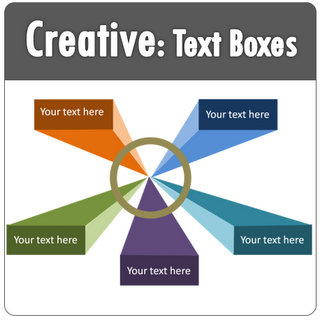 PowerPoint Creative Text Icon