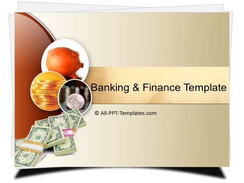 PowerPoint Basic Banking Services Template