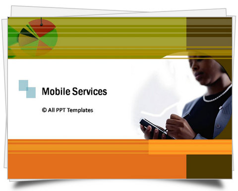 PowerPoint Mobile Services Template